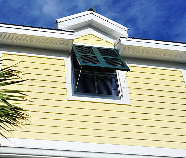 Recessed Track Accordion Shutters
